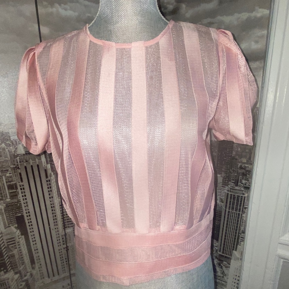 Striped Ribbon Top - Picture 4 of 5